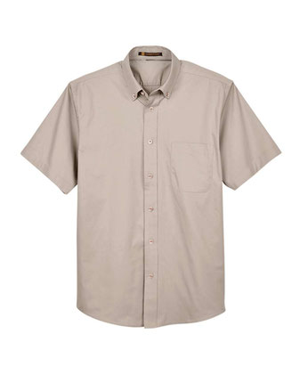 Harriton Easy Blend™ Twill Dress Shirt with&nbsp;Stain-Release M500S