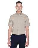 Harriton Easy Blend™ Twill Dress Shirt with&nbsp;Stain-Release M500S