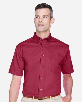 Harriton Easy Blend™ Twill Dress Shirt with&nbsp;Stain-Release M500S