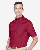 Harriton Easy Blend™ Twill Dress Shirt with&nbsp;Stain-Release M500S