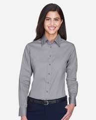 Women's Easy Blend™ Long Sleeve Twill&nbsp;Dress Shirt with Stain-Release