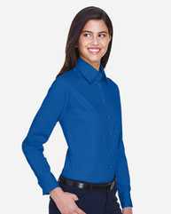 Women's Easy Blend™ Long Sleeve Twill&nbsp;Dress Shirt with Stain-Release