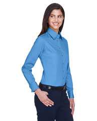 Women's Easy Blend™ Long Sleeve Twill&nbsp;Dress Shirt with Stain-Release