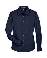Women's Easy Blend™ Long Sleeve Twill&nbsp;Dress Shirt with Stain-Release