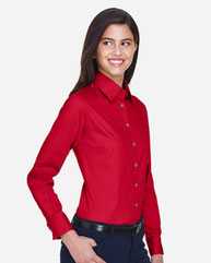 Women's Easy Blend™ Long Sleeve Twill&nbsp;Dress Shirt with Stain-Release