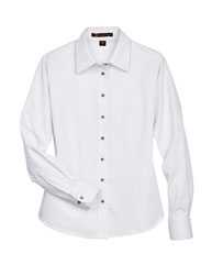 Women's Easy Blend™ Long Sleeve Twill&nbsp;Dress Shirt with Stain-Release