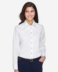Women's Easy Blend™ Long Sleeve Twill&nbsp;Dress Shirt with Stain-Release