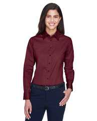 Women's Easy Blend™ Long Sleeve Twill&nbsp;Dress Shirt with Stain-Release