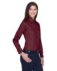 Women's Easy Blend™ Long Sleeve Twill&nbsp;Dress Shirt with Stain-Release
