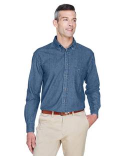 Harriton Long Sleeve Denim Shirt M550 Harriton Long Sleeve Denim Shirt M550