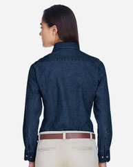 Women's Long Sleeve Denim Shirt