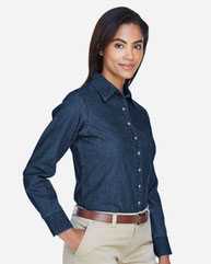Women's Long Sleeve Denim Shirt