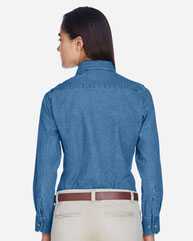 Women's Long Sleeve Denim Shirt