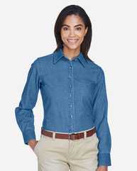 Women's Long Sleeve Denim Shirt