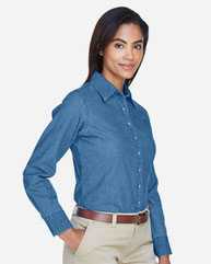 Women's Long Sleeve Denim Shirt
