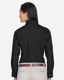 Harriton Women's Long Sleeve Denim Shirt M550W