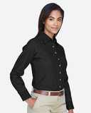 Harriton Women's Long Sleeve Denim Shirt M550W