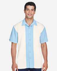 Two-Tone Camp Shirt