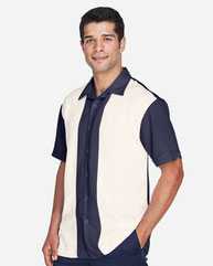 Two-Tone Camp Shirt
