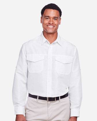 Harriton Key West Performance Staff Shirt M580L