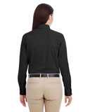 Harriton Women's Foundation Cotton Twill Shirt with Teflon M581W