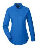 Harriton Women's Foundation Cotton Twill Shirt with Teflon M581W