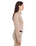 Harriton Women's Foundation Cotton Twill Shirt with Teflon M581W