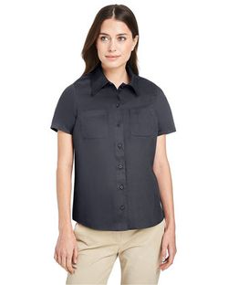 Women's Advantage IL Short Sleeve Dress Shirt Women's Advantage IL Short Sleeve Dress Shirt