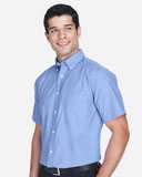 Harriton Oxford Short Sleeve with Stain-Release M600S