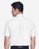 Harriton Oxford Short Sleeve with Stain-Release M600S