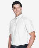 Harriton Oxford Short Sleeve with Stain-Release M600S
