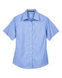 Women's Stain-Release Short Sleeve Oxford Shirt