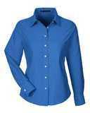 Harriton Women's Long Sleeve Oxford Dress Shirt M600W