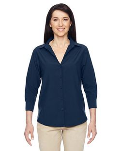 Women's Paradise Three-Quarter Pullover Sleeve Performance Shirt Women's Paradise Three-Quarter Pullover Sleeve Performance Shirt