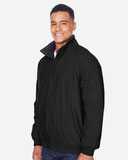 Harriton Fleece Lined Nylon Jacket M740
