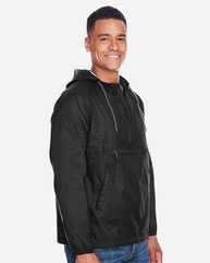Packable Hooded Nylon Jacket