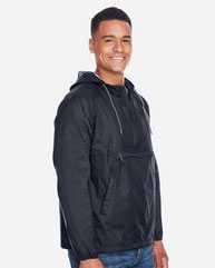 Packable Hooded Nylon Jacket