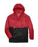 Harriton Packable Hooded Nylon Jacket M750