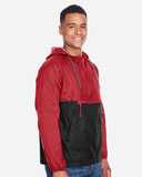 Harriton Packable Hooded Nylon Jacket M750
