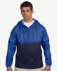 Packable Hooded Nylon Jacket