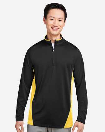 Harriton Flash Snag Protection Plus IL Colorblock Quarter-Zip Pullover M786