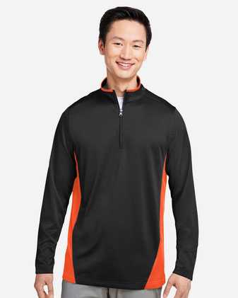 Harriton Flash Snag Protection Plus IL Colorblock Quarter-Zip Pullover M786