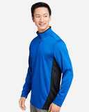 Harriton Flash Snag Protection Plus IL Colorblock Quarter-Zip Pullover M786