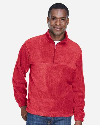 Harriton Quarter-Zip Fleece Pullover M980