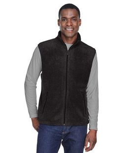 Harriton Fleece Full-Zip Vest M985 Harriton Fleece Full-Zip Vest M985