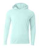 A4 Cooling Performance Hooded Long Sleeve T-Shirt N3409
