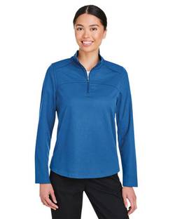 North End Women's Express Tech Performance Pique Quarter-Zip Pullover NE412W North End Women's Express Tech Performance Pique Quarter-Zip Pullover NE412W
