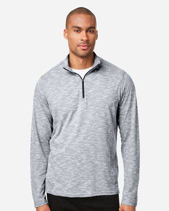Eclipse Jacquard Quarter-Zip Pullover