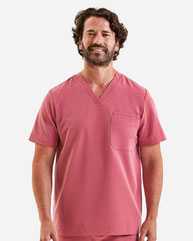 Onna Men's Limitless V-Neck Stretch Scrub Top NN200