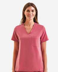 Onna Women's Limitless V-Neck Stretch Scrub Top NN300